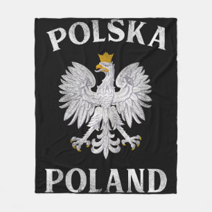 Couverture Polaire Aigle Polonais T Pologne Armoiries Polska