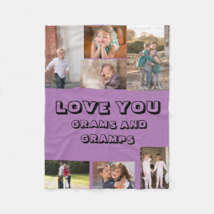 Couverture Polaire Aimez-vous Grams and Gramps