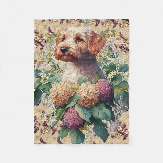 Couverture Polaire Airedale Terrier Pup (Devant)