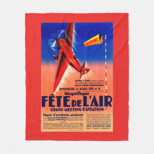 Couverture Polaire Airshow comportant le courrier promotionnel de