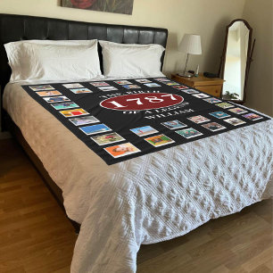 Couverture Polaire Ajouter Nom Année Et Photos Anniversaire