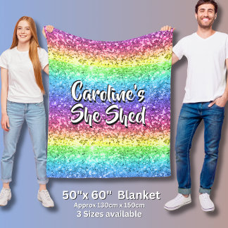 Couverture Polaire Ajouter Un Nom Changer Tout Texte Qu'Elle Partage 