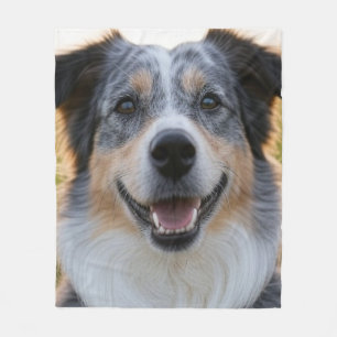 Couverture Polaire Ajouter une Personnaliser photo pour animaux domes