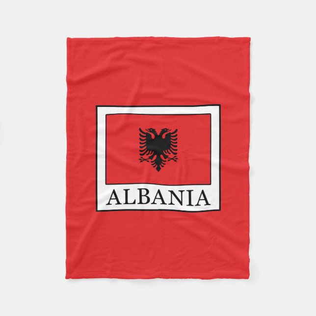 Couverture Polaire Albanie (Devant)