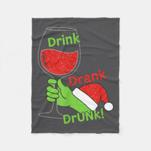 Couverture Polaire Alcool & Queues Boire But Bu! Drôle Chris