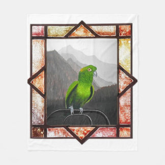 Couverture Polaire Aldo mon perroquet amazone