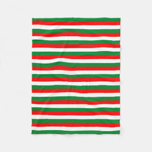 Couverture Polaire algérie Liban Oman Italie drapeau bandes rouge bla