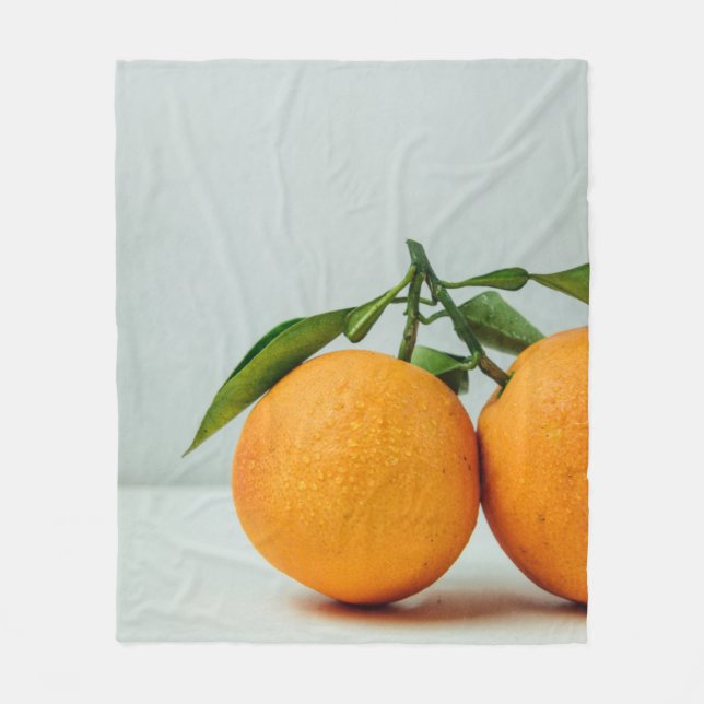 Couverture Polaire Aliments sains (Devant)