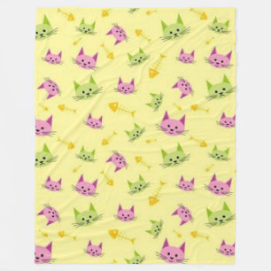 Couverture Polaire Alley Kitty