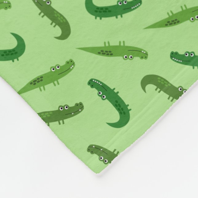 Couverture Polaire Alligators (Coin)