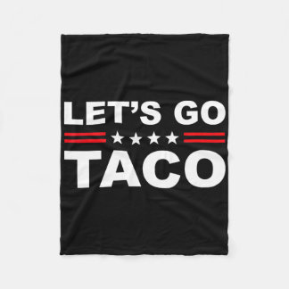 Couverture Polaire Allons-y Taco Drôle Allons-y Taco 1
