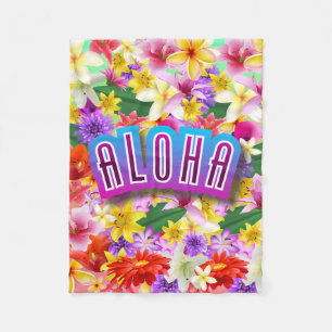 Couverture Polaire Aloha d'Hawaï !