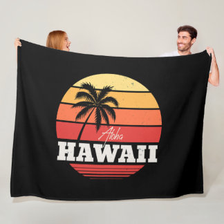 Couverture Polaire Aloha Hawaii