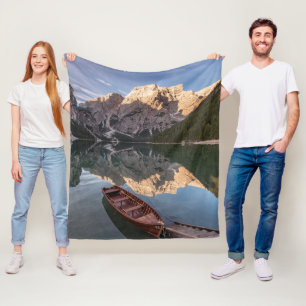 Couverture Polaire Alpes de dolomite Pragser Wildsee Tyrol,