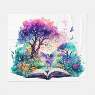 Couverture Polaire Amateur de livres de fantasy Fée