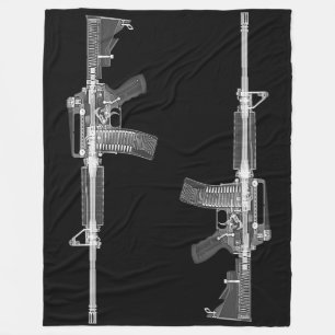 Couverture Polaire Américain militaire d'arme d'arme à feu de fusil
