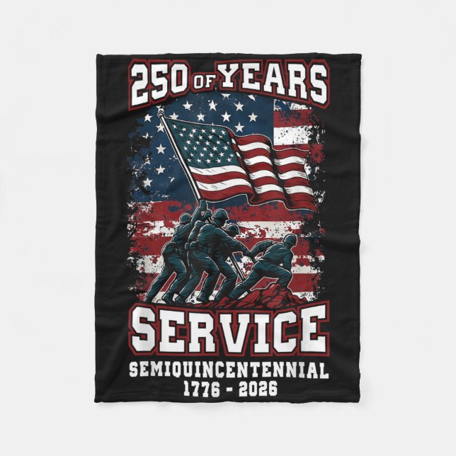 Couverture Polaire American 250th Anniversary Celebration 250 Years U (Devant)