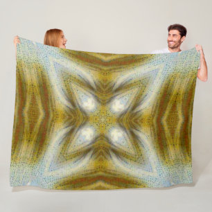 Couverture Polaire Amérindien de l'ours Spirit Shaman Star Plush