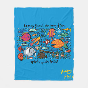 Couverture Polaire Amis colorés de poissons