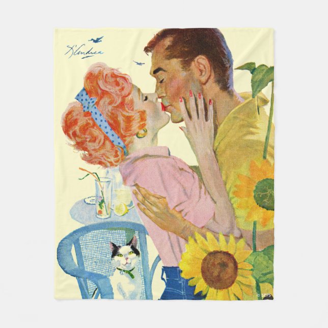 Couverture Polaire Amour (Devant)