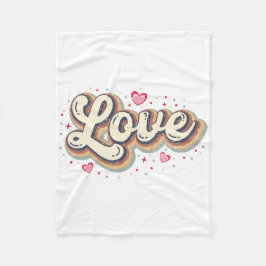 Couverture Polaire Amour