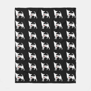 Couverture Polaire Amour de chiwawa