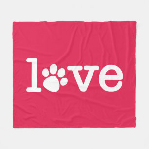 Couverture Polaire Amour des animaux