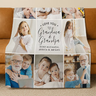 Couverture Polaire Amour Moderne Vous Grand-mère & Grand-père/Autre 8