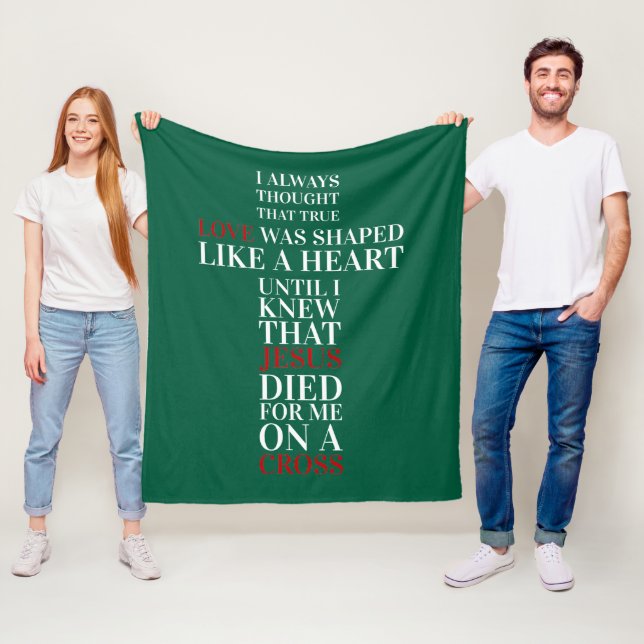 Couverture Polaire Amour véritable (En situation)