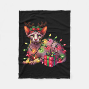 Couverture Polaire Amoureux des animaux Animaux de compagnie Sphynx C