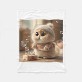 Couverture Polaire amoureux des chats