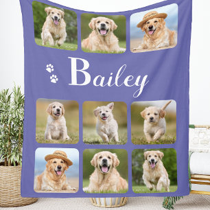 Couverture Polaire Amoureux des chiens personnalisé 9 Animaux de comp