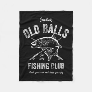 Couverture Polaire Amusant Fly Fishing Anniversaire Pour Homme 50e An