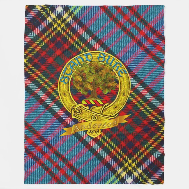 Couverture Polaire Anderson Tartan Fleece Blanket 3 (Devant)