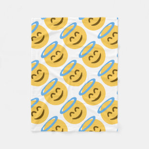 Couverture Polaire Angel Emoji