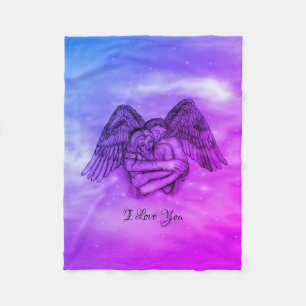 Couverture Polaire Angel Eros in Love
