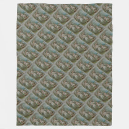 Couverture Polaire Angel Fleece Blanche