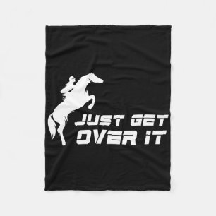 Couverture Polaire Anglais Riding Chasseur Jumper Girl Horseback équi