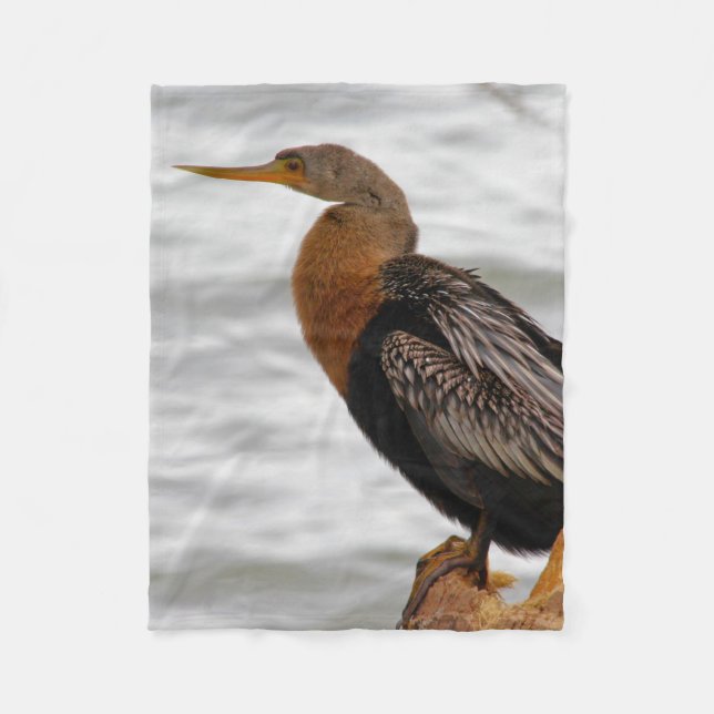 Couverture Polaire Anhinga On The Lookout (Devant)