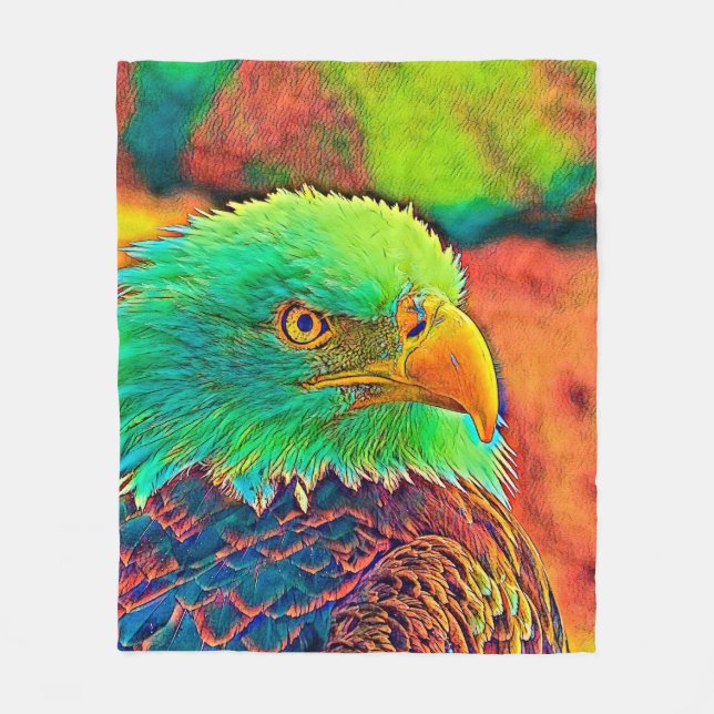 Couverture Polaire AnimalColor_Bird_008 (Devant)