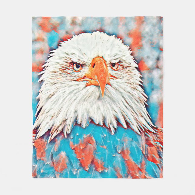 Couverture Polaire AnimalMix_Bird_024 (Devant)
