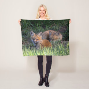 Couverture Polaire Animaux de bébés cutest Paire de frères et soeur