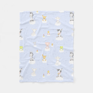 Couverture Polaire Animaux de garderie d'enfants