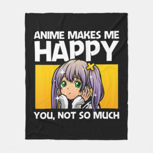 Couverture Polaire Anime Art Pour Femmes Ados Filles Hommes Anime Mer