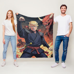 Couverture Polaire Anime Trump - Première levée