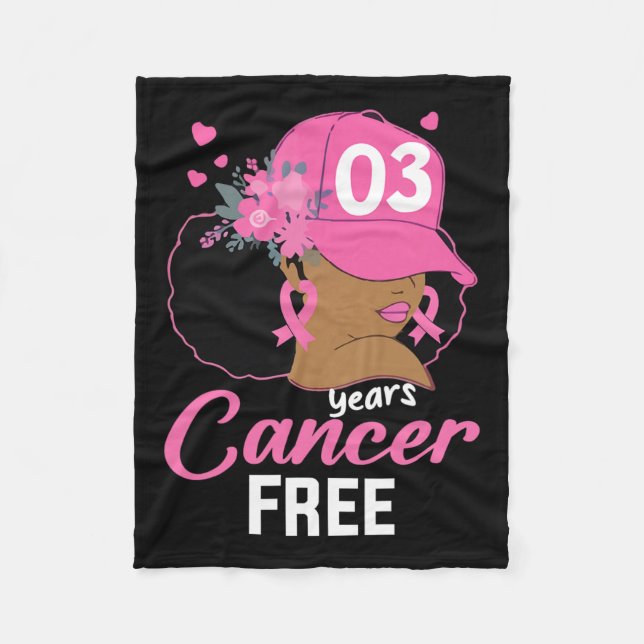 Couverture Polaire Années Cancer Sans Survivant Cancer du sein Cancer (Devant)