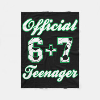 Couverture Polaire Anniversaire 13 ans Adolescent officiel Drôle de f