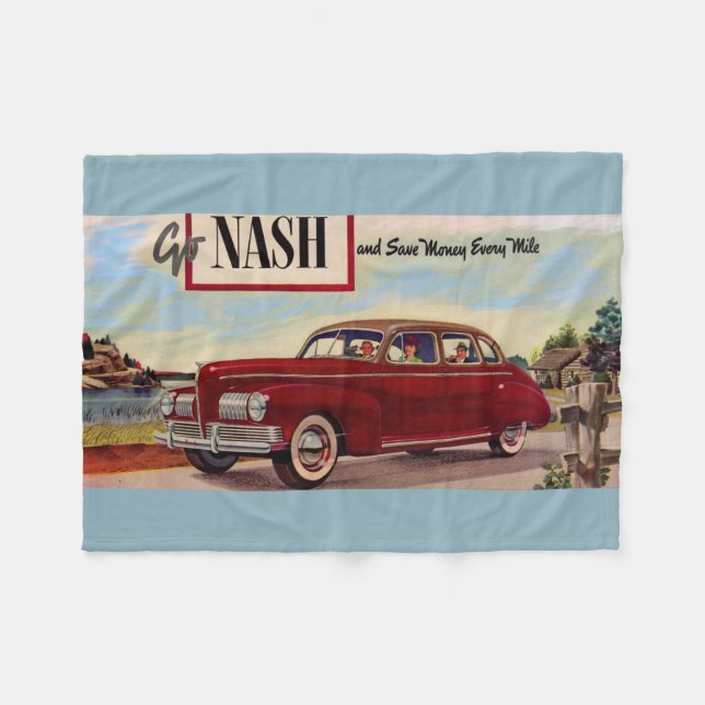 Couverture Polaire Annonce 1941 d'automobile de Nash (Devant (Horizontal))