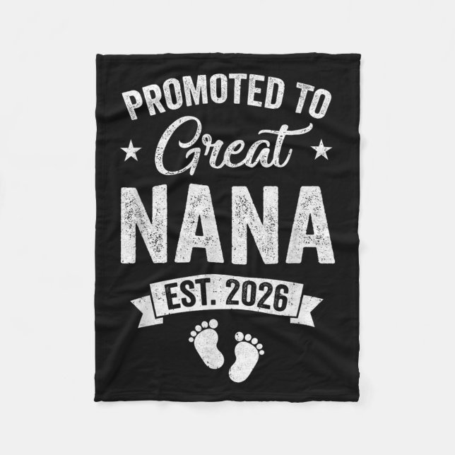 Couverture Polaire Annonce De Grossesse À Great Nana Est 2026 (Devant)