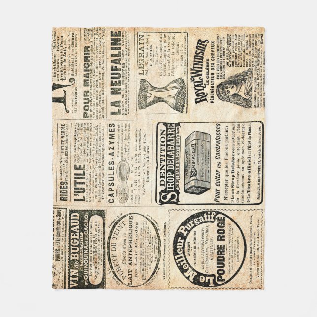 Couverture Polaire Annonce de journal français 1897 (Devant)
